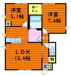 アリエッタ　Ｃ棟の物件間取画像